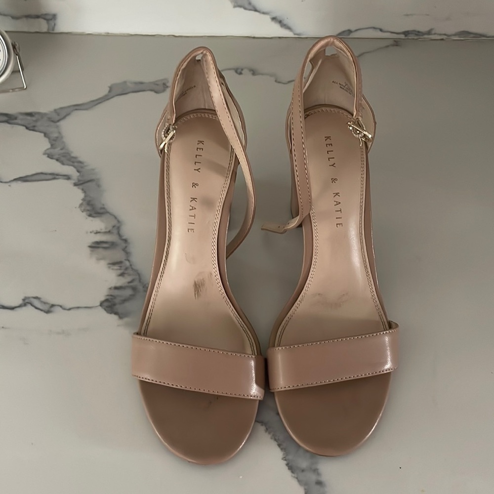 Ankle strap heel sandals